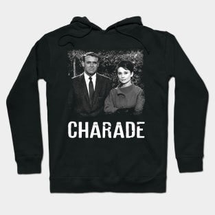 Cary and Audrey Elegance Charades Vintage Film Couture Collection Hoodie